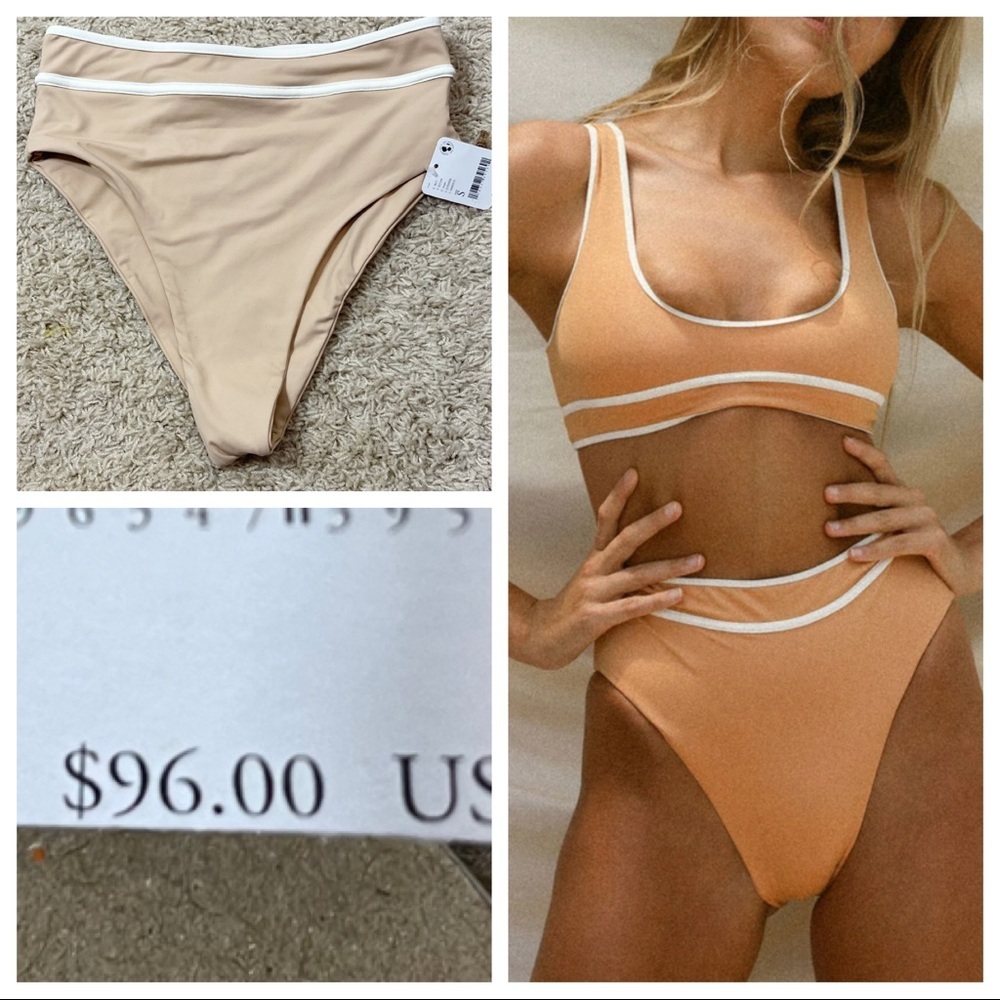 NWT! STONE FOX SWIM Juniper Bikini Bottom